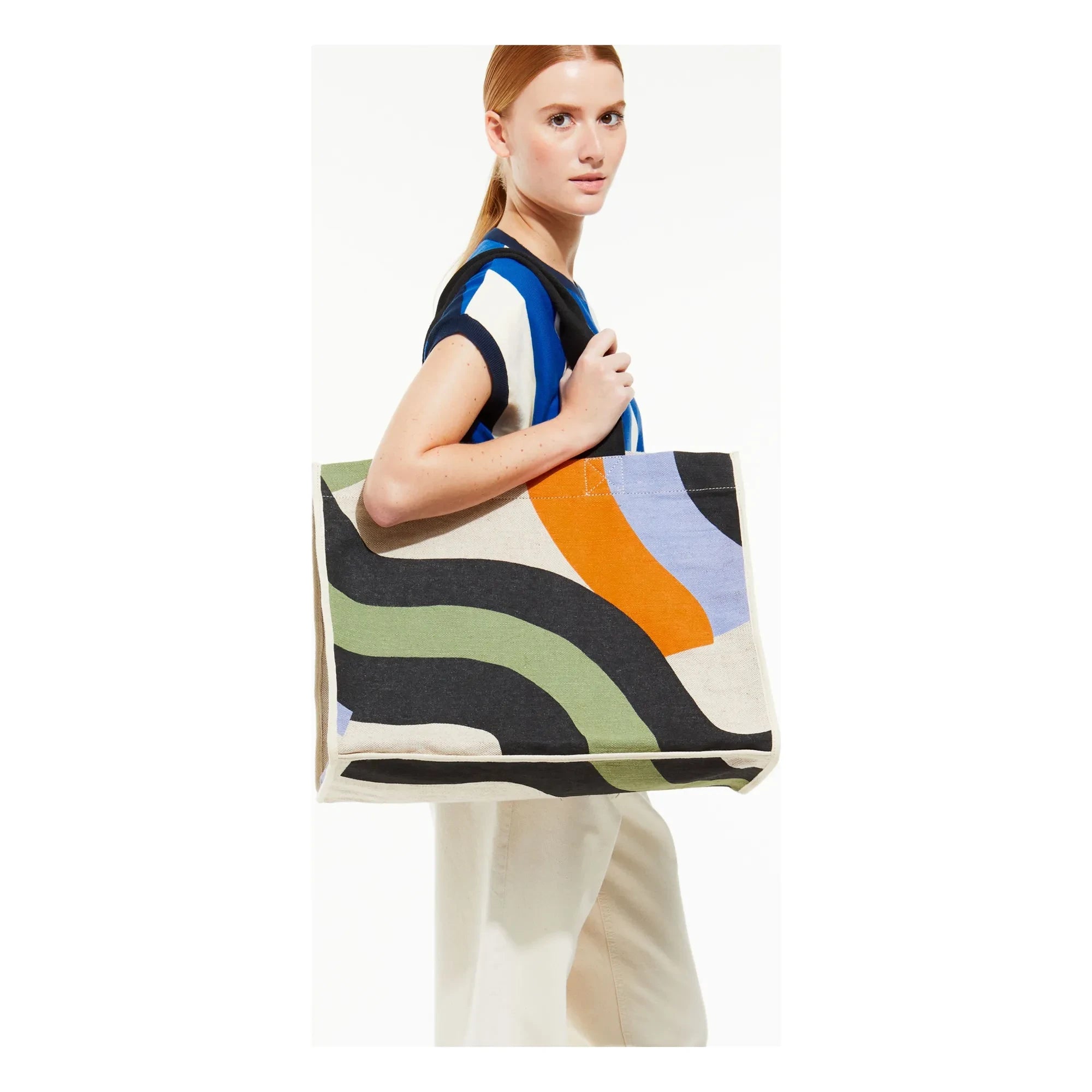 Mapoesie - Strandtasche Barth | Kupferrot