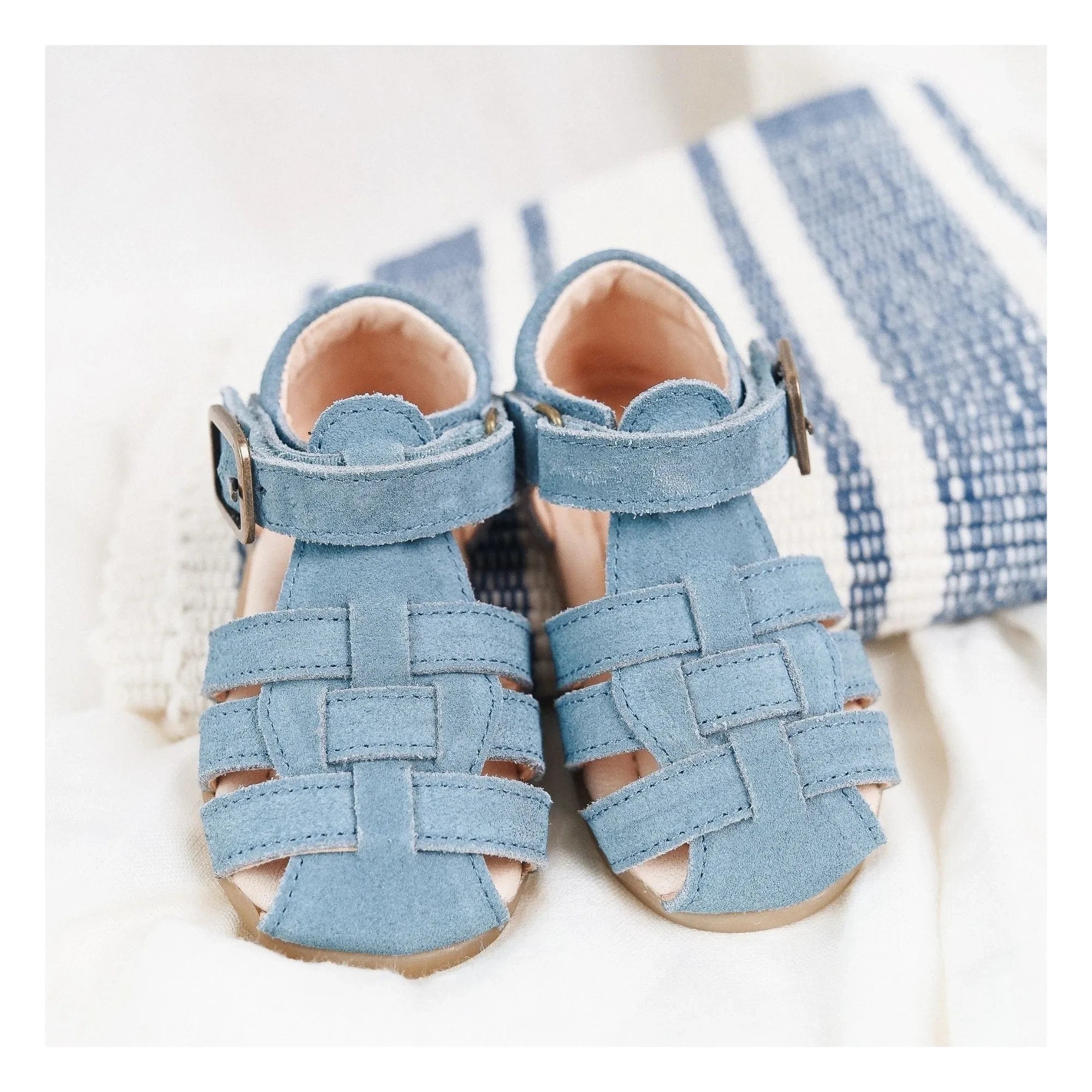 Lazare - Ernest Wildledersandalen | Denimblau