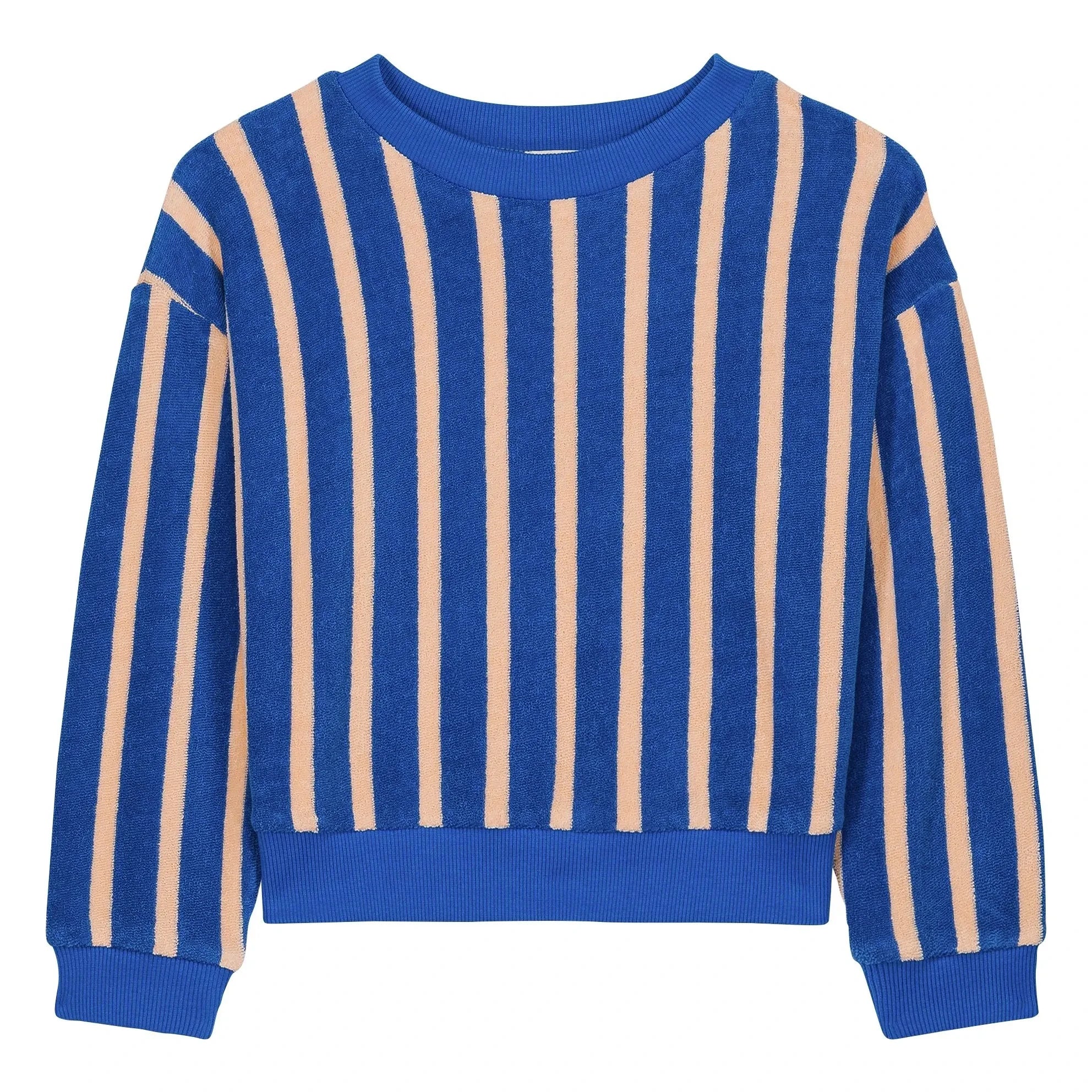 We Are Kids - Gestreiftes Sweatshirt aus Bio-Baumwolle | Blau