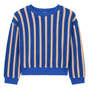We Are Kids - Gestreiftes Sweatshirt aus Bio-Baumwolle | Blau