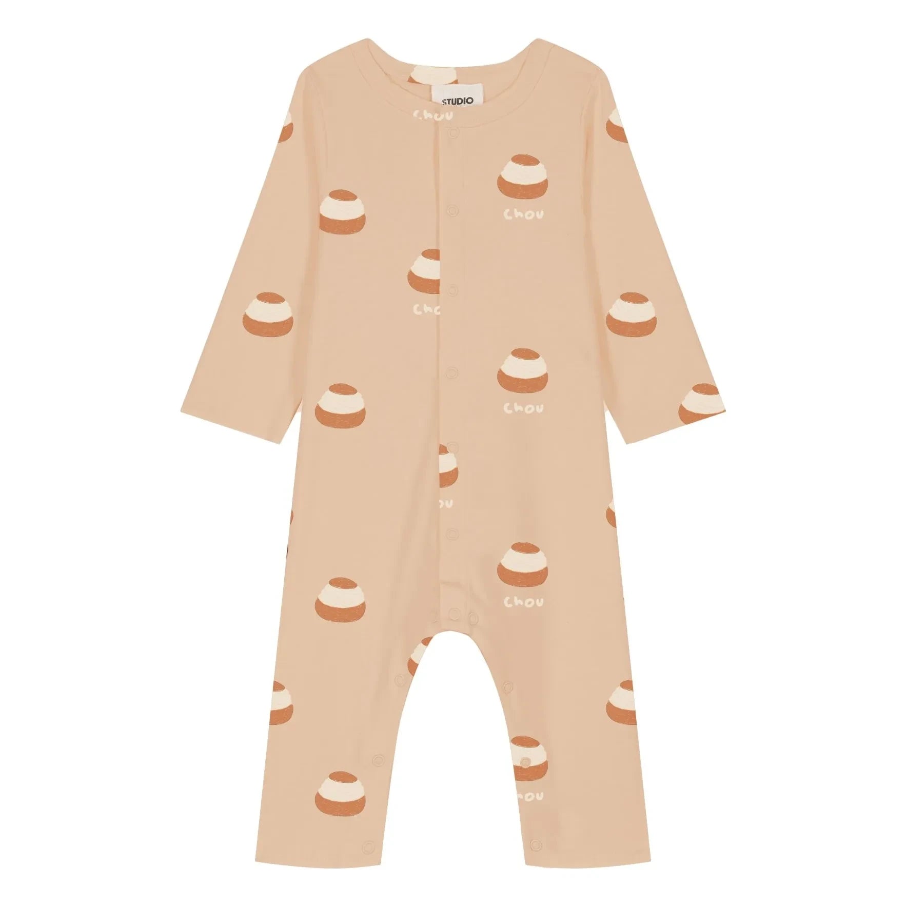 Studio Bohème - Ben Choux Bio-Baumwollstrampler | Beige