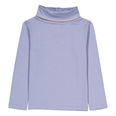 Hallo Simone – Twiggy Rollkragenpullover aus Bio-Baumwolle, einfarbig | Lavendel