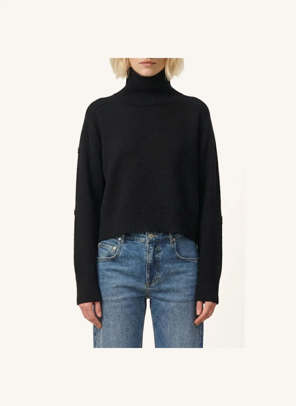 Vanessa Bruno - Balerina Wollpullover | Schwarz