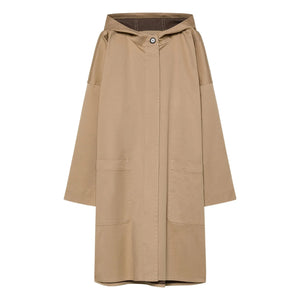 Pomandère - Wasserabweisende Jacke aus Baumwoll-Canvas | Sand