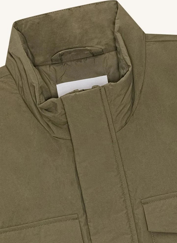 NN.07 - Perry 8280 Ärmellose Weste aus recycelten Fasern | Khaki