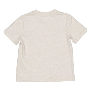 Loir - Dia Del Sol Chiné T-Shirt | Grau-weiß meliert