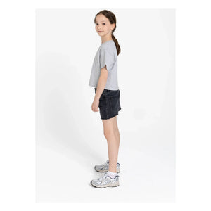 Finger in the nose – Jeans-Eva-Shorts | Jeansgrau