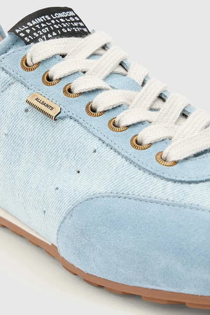 AllSaints Liam Low Top kadın süet spor ayakkabı