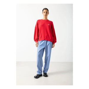 American Vintage - Atubay Baumwoll-Sweatshirt | Tomatenrot