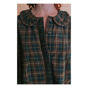 Emile et Ida - Eboto Flanel Bluz | Kahverengi