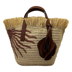 Farm Rio - Mini Sun Raphia Korb | Sand