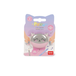 Legami - 2-in-1 Eraser - Meow - Kitty