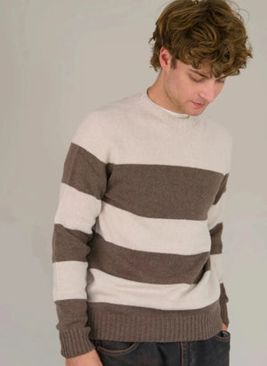 Origin Knitwear - Nahtloser Wollpullover | Lila