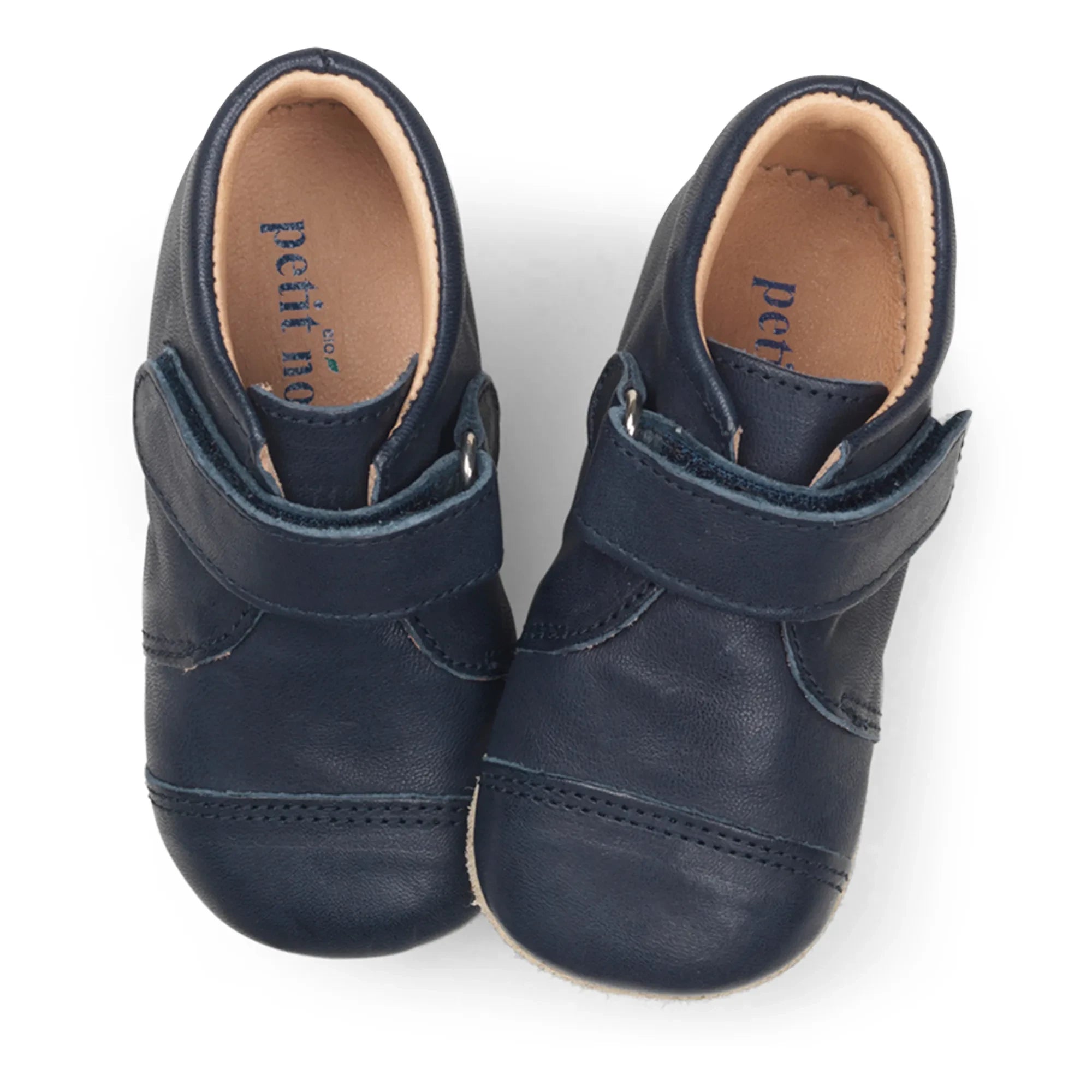 Petit Nord - Klettverschluss Booties | Marineblau