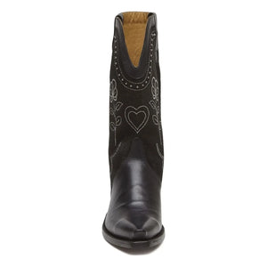 Bootstock - Santiags Haily Wildleder Nieten | Schwarz