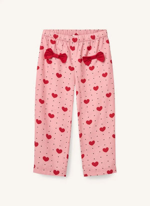 Copenhagen Colors - Organische Baumwollherz-Hose | Rosa