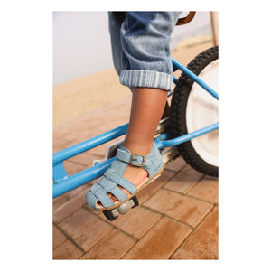 Lazare - Ernest Wildledersandalen | Denimblau