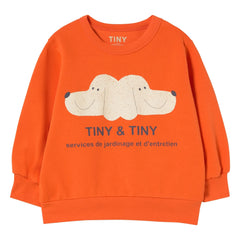 Tinycottons - Sweat Dogs Tiny & Tiny Bio-Baumwolle | Orange