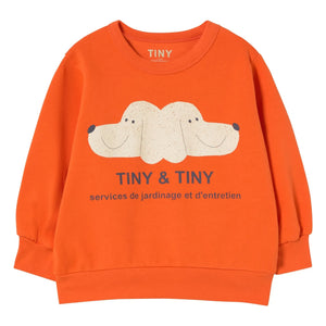 Tinycottons - Sweat Dogs Tiny & Tiny Bio-Baumwolle | Orange