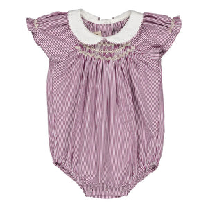 Loir - Bilbao Gestreifter Jumpsuit | Lila