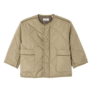 American Vintage - Vowbay Wasserabweisende Steppjacke Recycelte Faser | Khaki