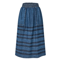 Lollys Laundry - Amond Denim Pamuk Etek | Mavi