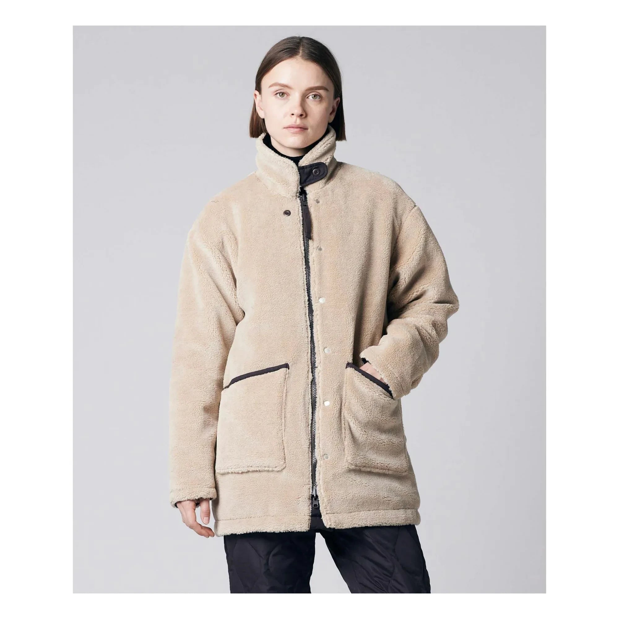Taion - N-1 Doppelseitige Militärjacke | Schokolade