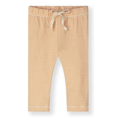 Gray Label - Gestreifte Leggings aus Bio-Baumwolle | Aprikose