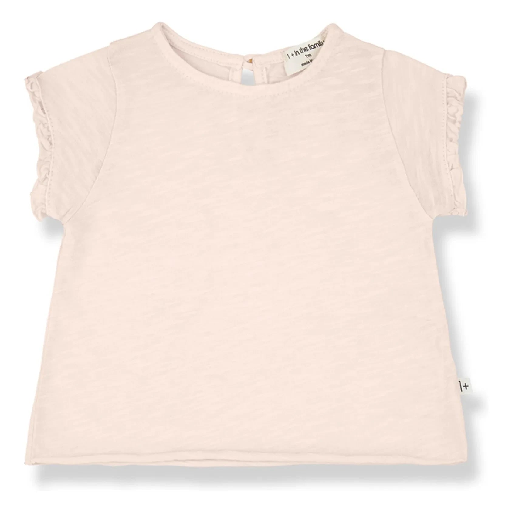 1+ in the family - Esparta Chiné T-Shirt | Beige rosa