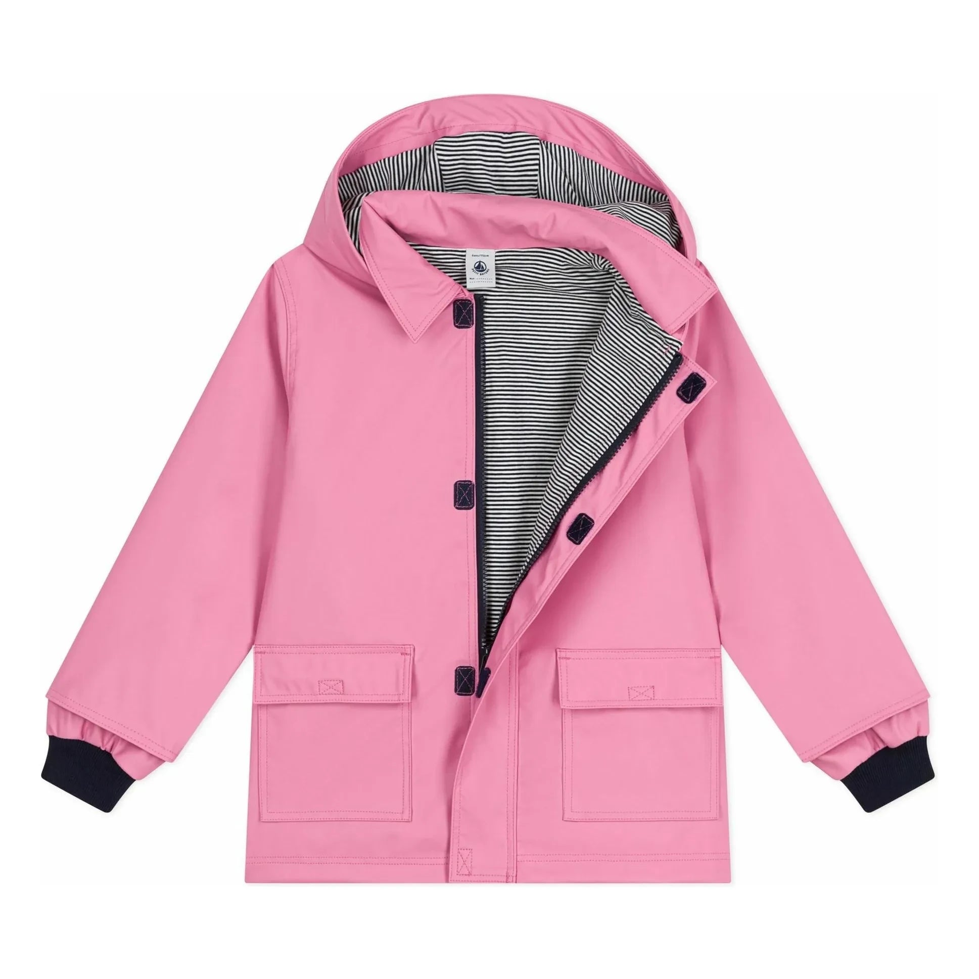 Petit Bateau - Ciré Ikonisch Recyceltes Leinen | Bonbonrosa