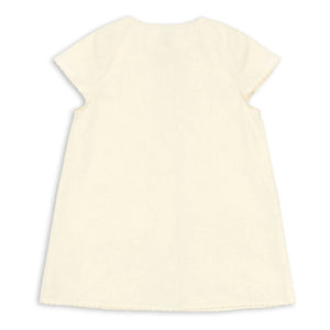 Konges Sløjd - Evia Kirschen Bio-Baumwollkleid | Creme