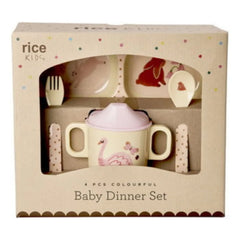 Rice - Märchen Melamin Lunchbox | Rosa