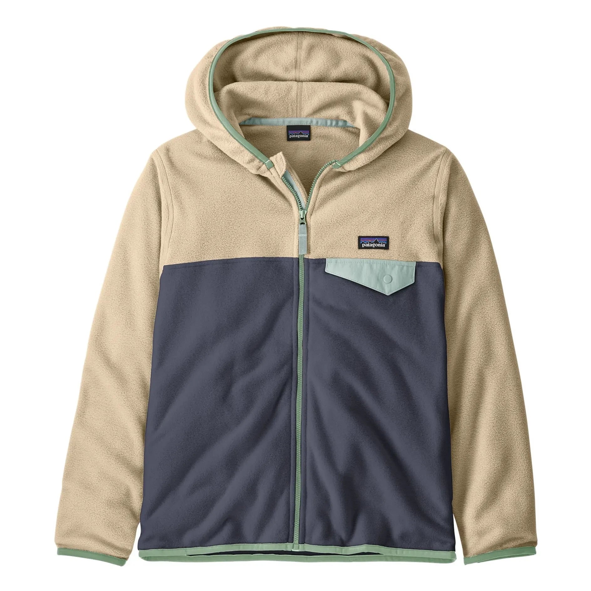 Patagonia - Micro D Snap-T Recycelte Faser Fleecejacke | Navy