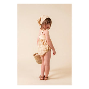 birinit - Castelflorite bestickter Overall | Honig