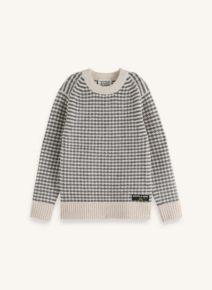 Scotch & Soda - Chenille-Pullover | Beige