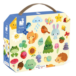 Janod - Natur-Puzzle - 20 Teile