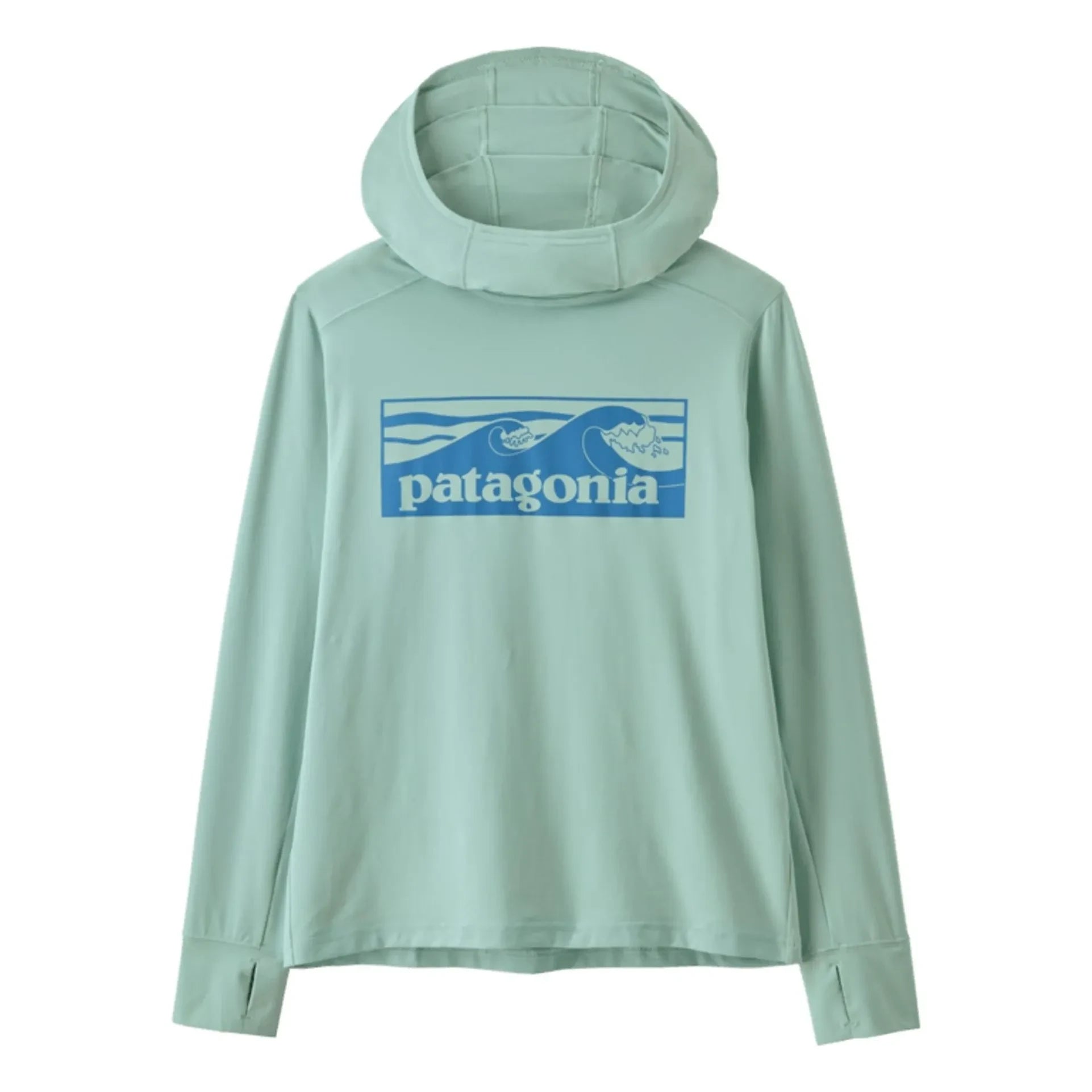 Patagonia - SW Vagues Kapuzen-Sweatshirt aus recycelten Fasern | Hellblau