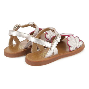 Pom d'Api - Plagette Bloom Sandalette | Rosa