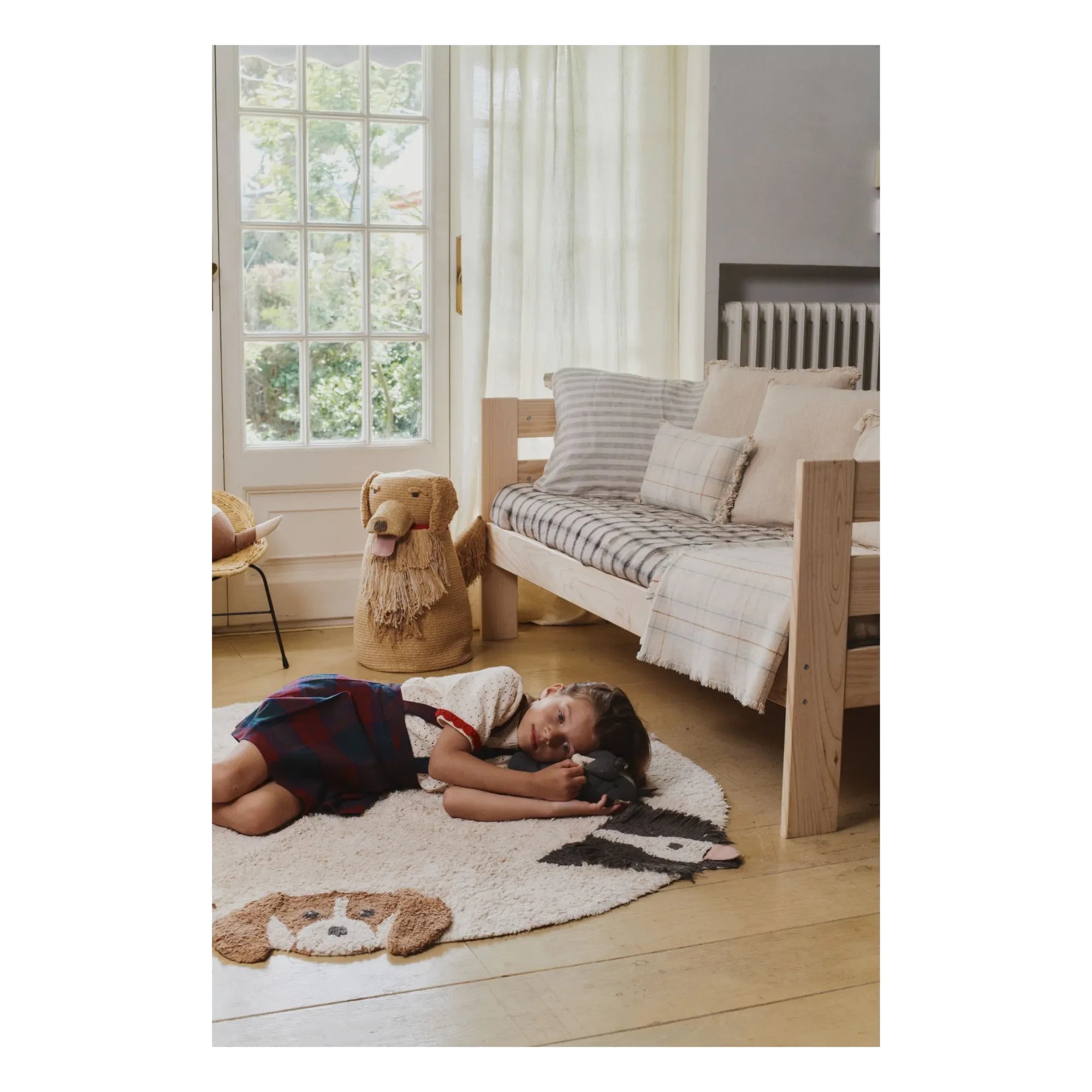 Lorena Canals – Aufbewahrungskorb Luna | Beige