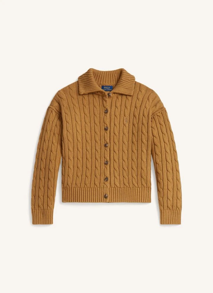 Ralph Lauren - Strickjacke | Camel