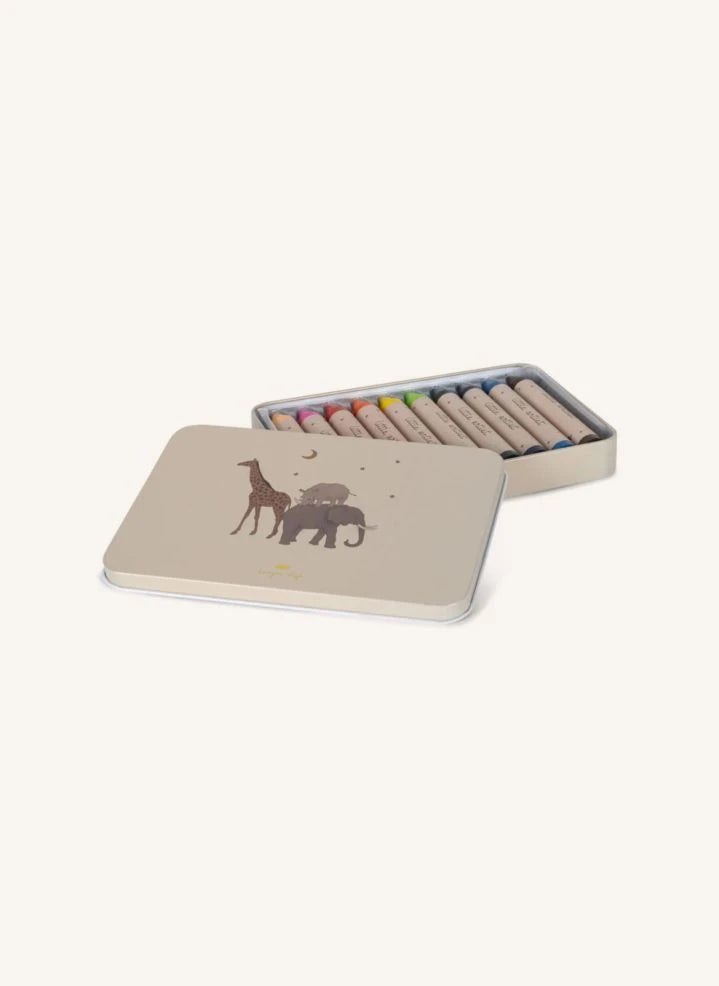 Konges Sløjd - Natürliche Wachsmalstifte - 10er Box | Beige