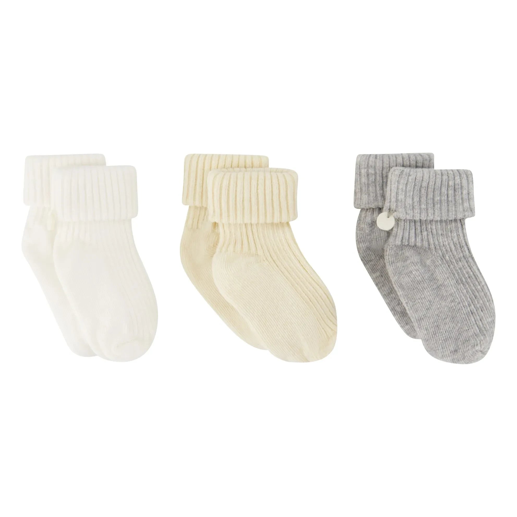 Tartine et Chocolat - 3er-Set Socken | Ecru