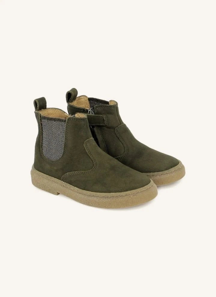 Pom d'Api - Stiefel Trix Jod Zip | Khaki