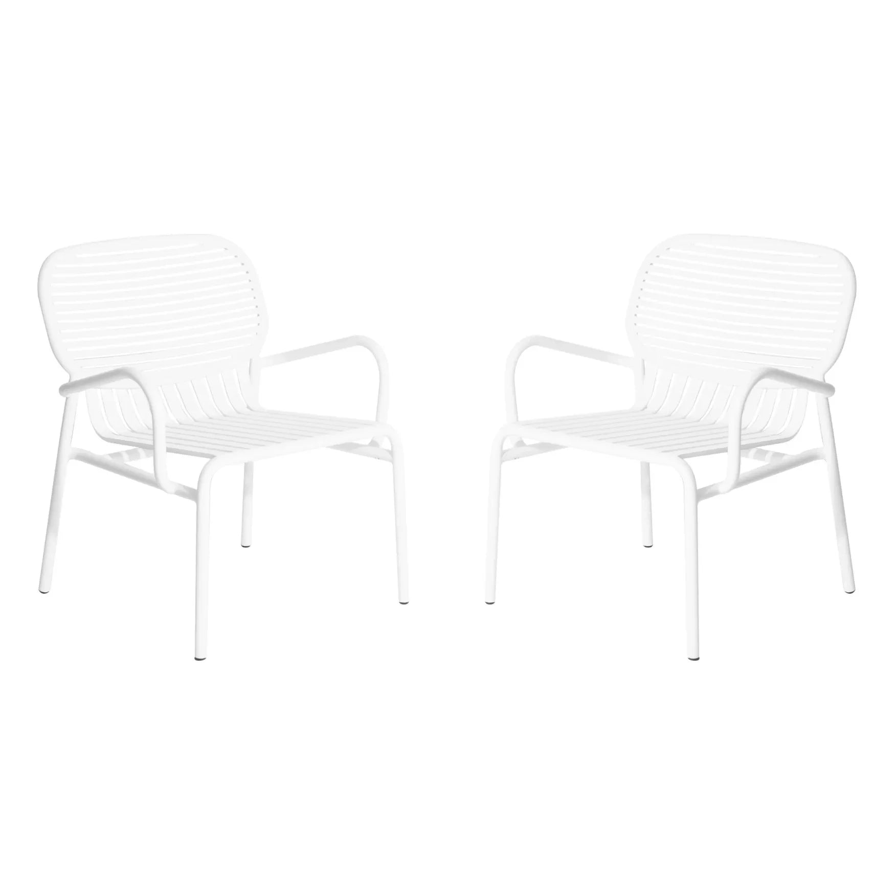Petite Friture - Wochenende Sessel - 2er Set | Weiß
