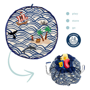 Play and Go - Noomad Outdoor Tasche / Matte - Pirat | Blau