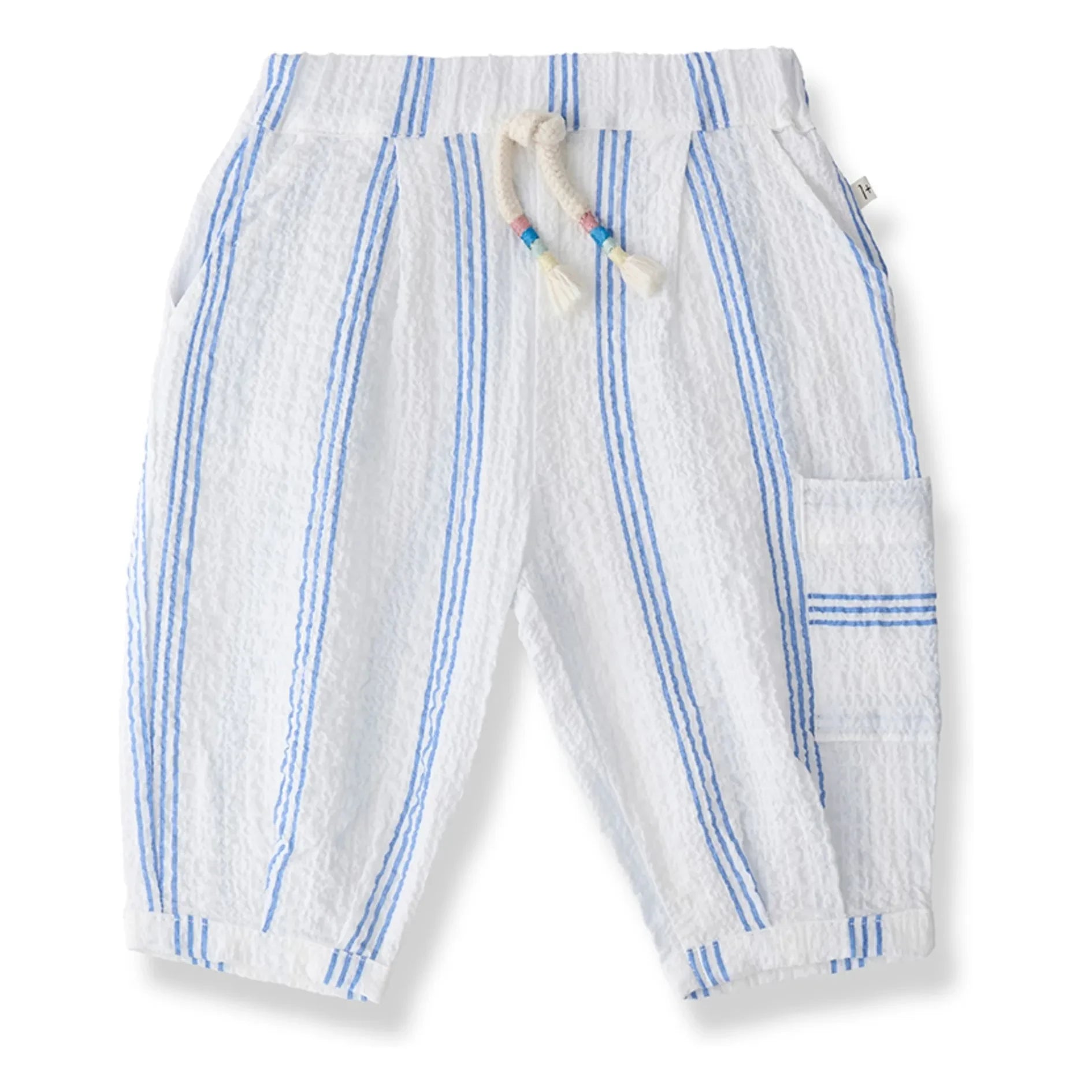 1+ in the family - Capras Gestreifte Hose | Hellblau