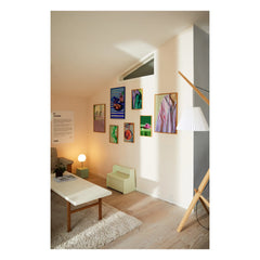 Paper Collective - Dad Shirt Poster von Misfitting Things | Rosa