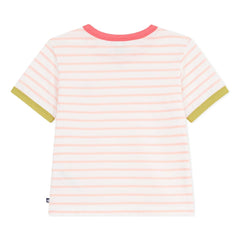 Petit Bateau – Klassisches Ringelshirt | Koralle