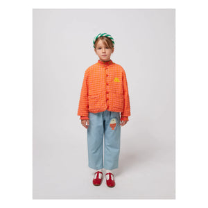 Bobo Choses - Gingham-Jacke | Koralle