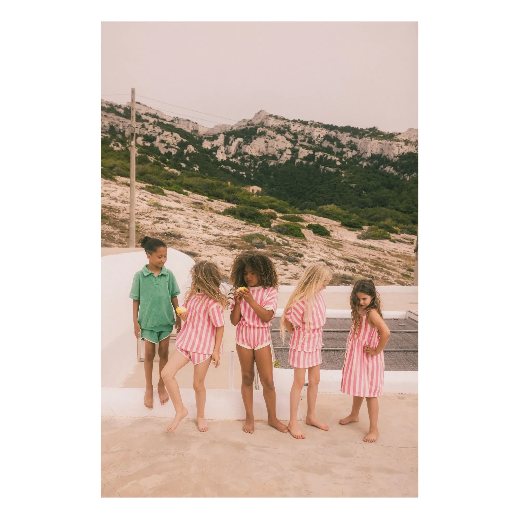 We Are Kids - Polo Léonard Bio Schwamm | Chromgrün